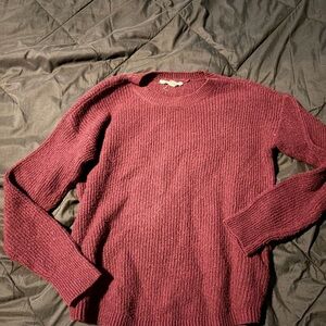 Women's Burgundy Sweater